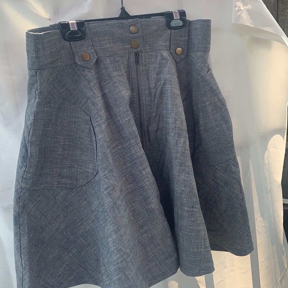 Funky story skirt